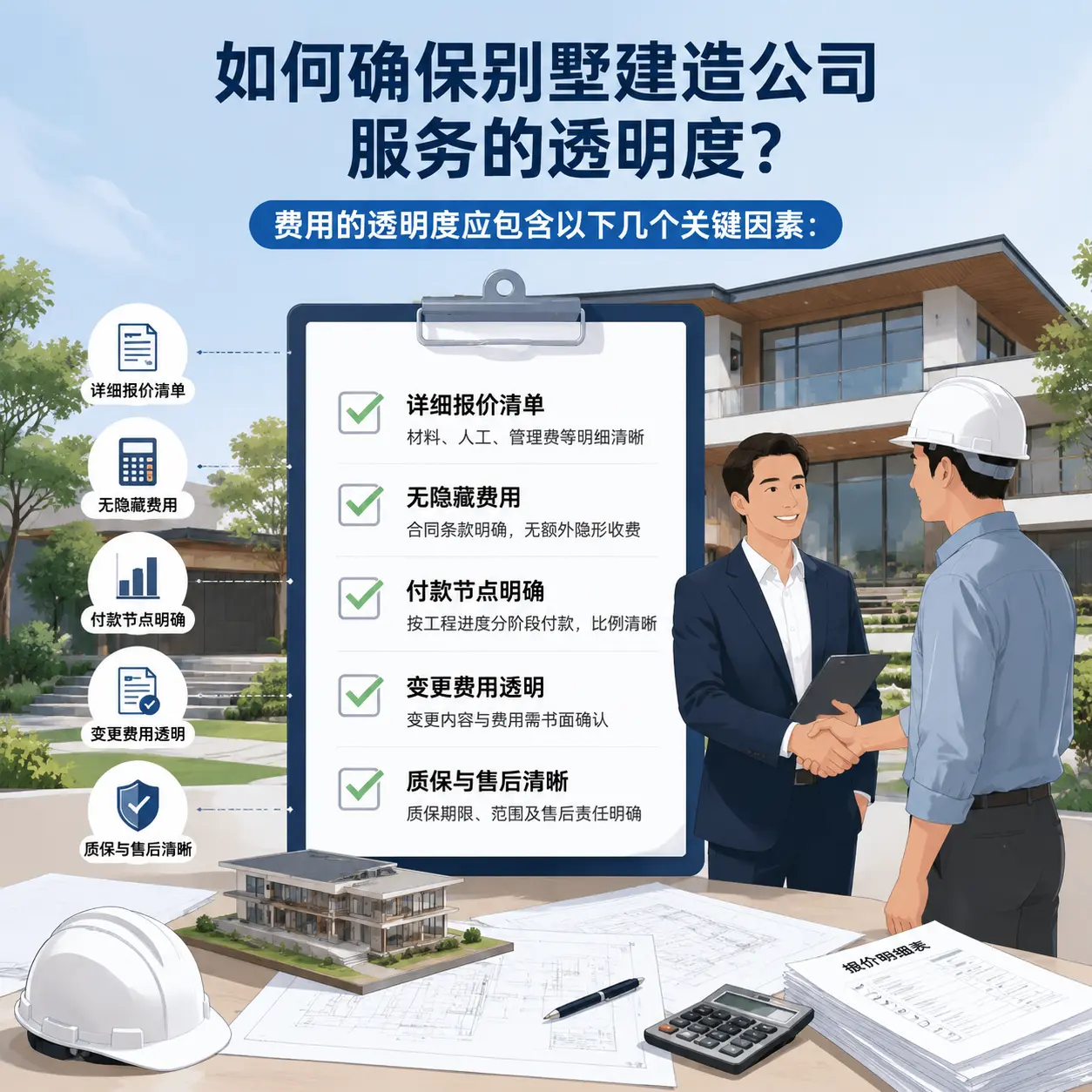 在 罗甸 如何确保别墅建造公司服务的透明度?