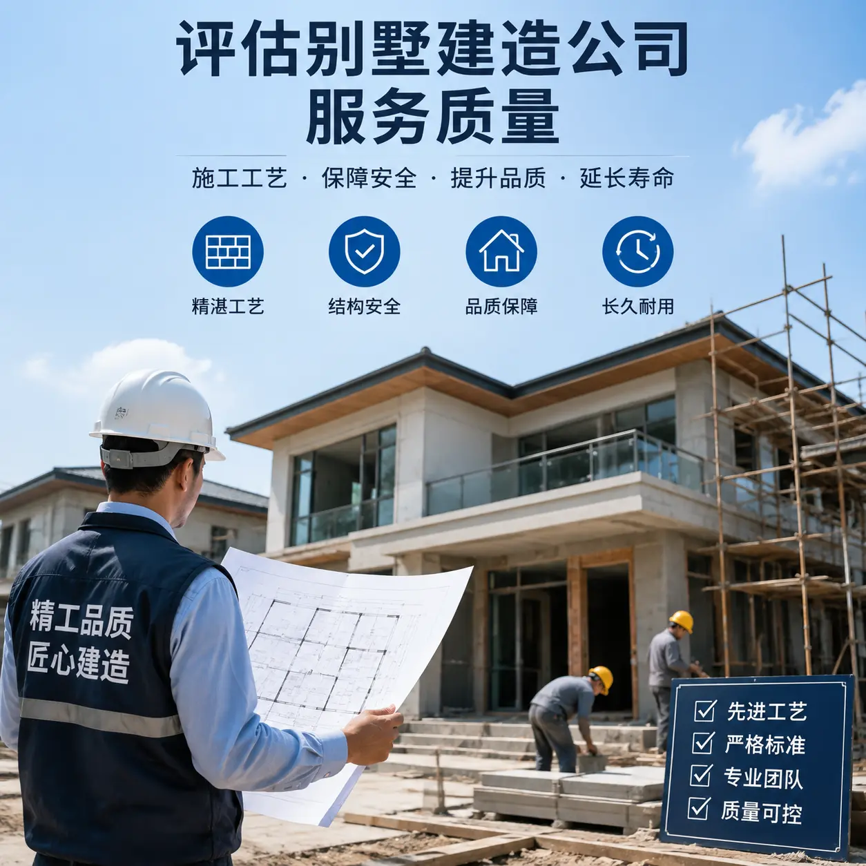 如何评估 罗甸 别墅建造公司的服务质量?