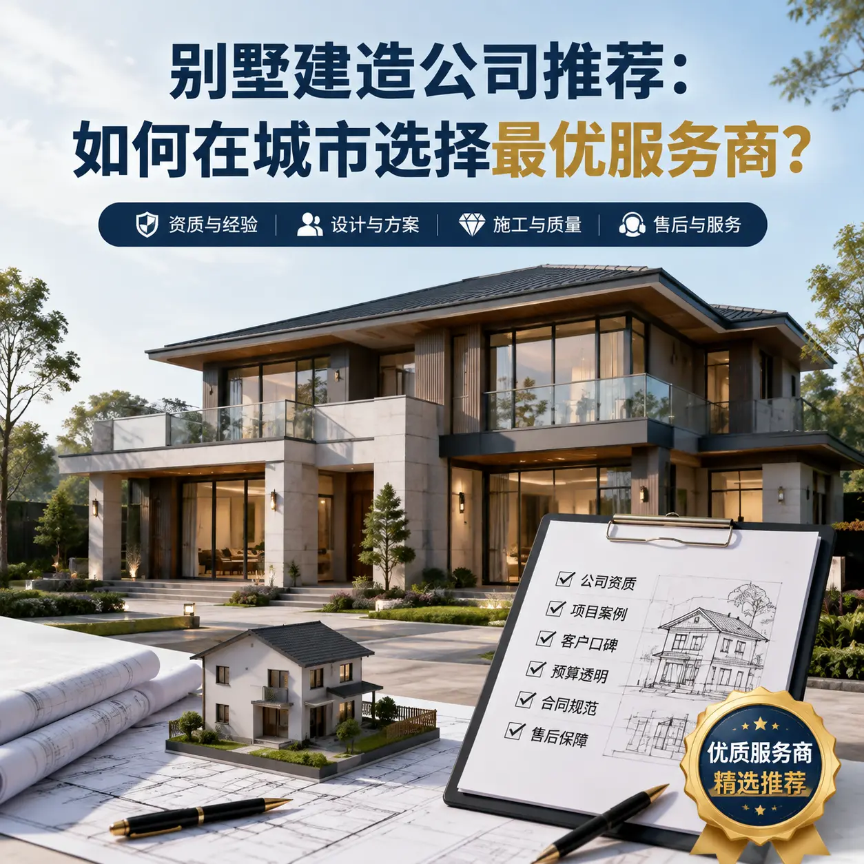 别墅建造公司推荐:如何在 罗甸 选择最优服务商?