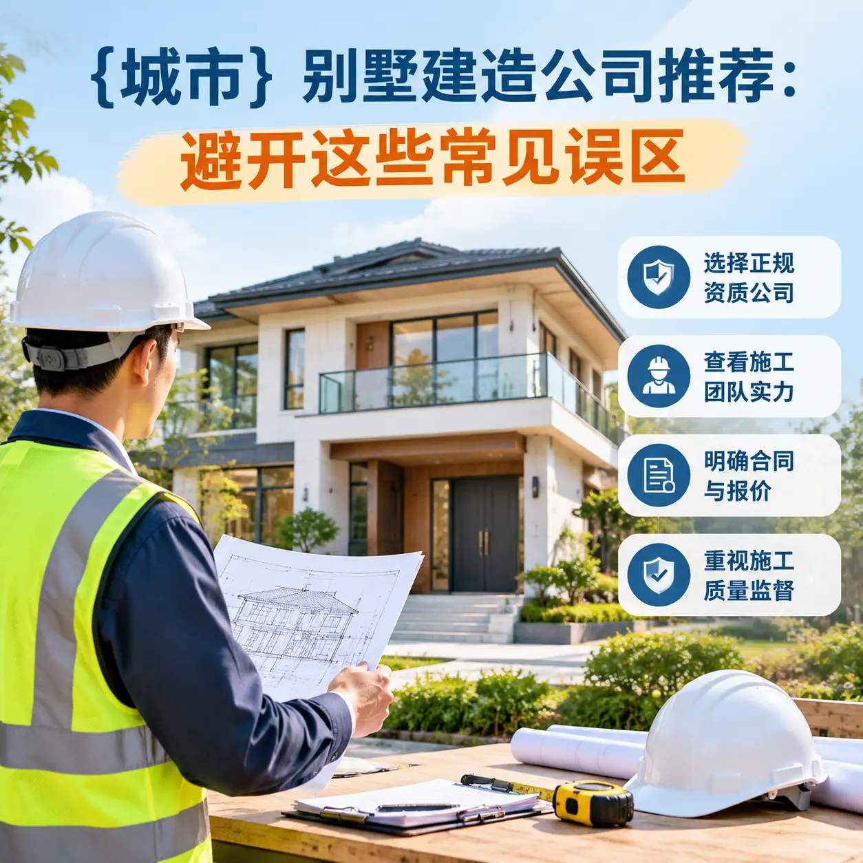 罗甸 别墅建造公司推荐:避开这些常见误区