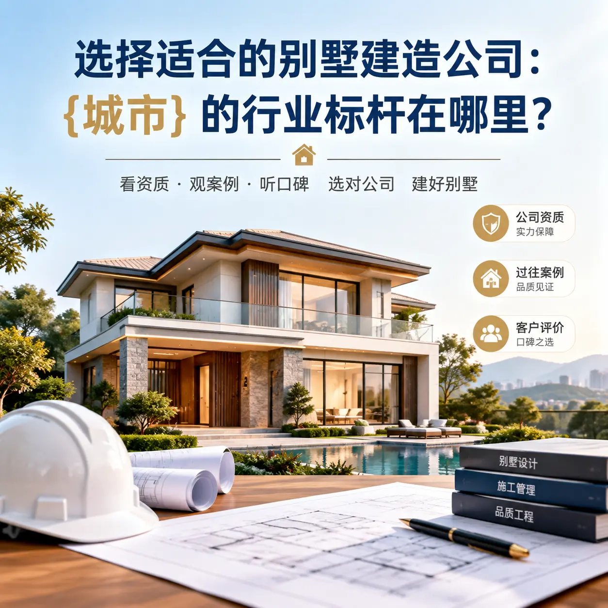 选择适合的别墅建造公司: 罗甸 的行业标杆在哪里?