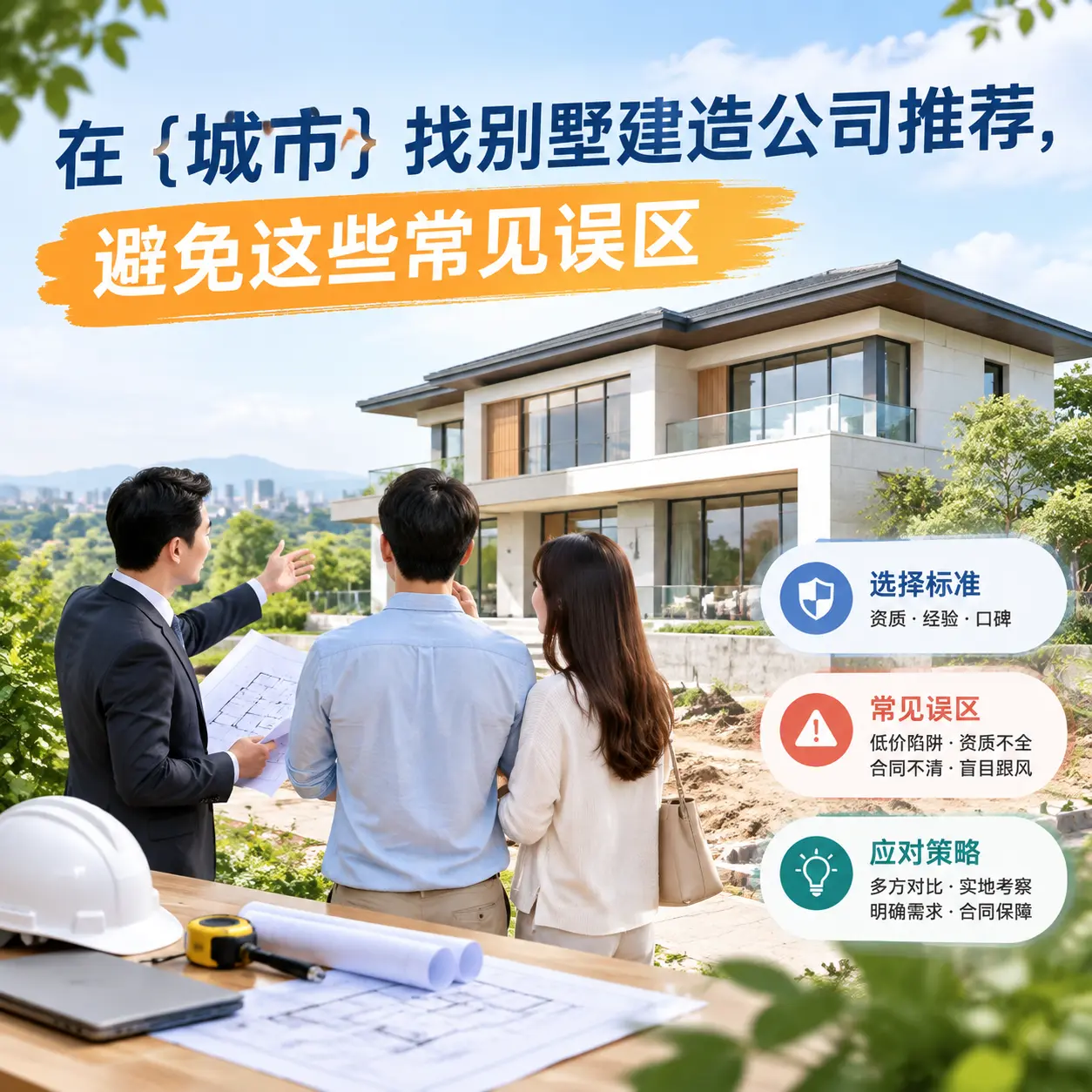 在 罗甸 找别墅建造公司推荐,避免这些常见误区