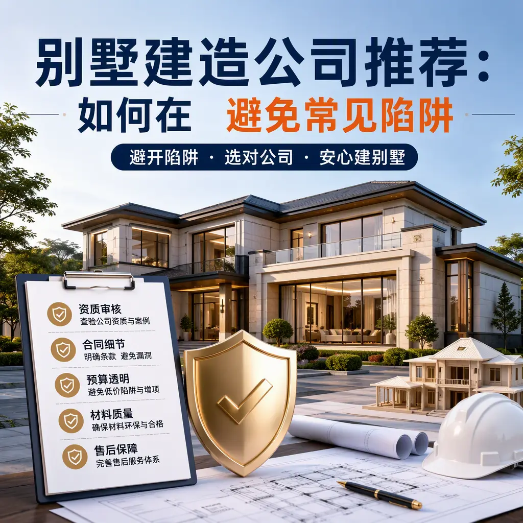 别墅建造公司推荐:如何在 罗甸 避免常见陷阱