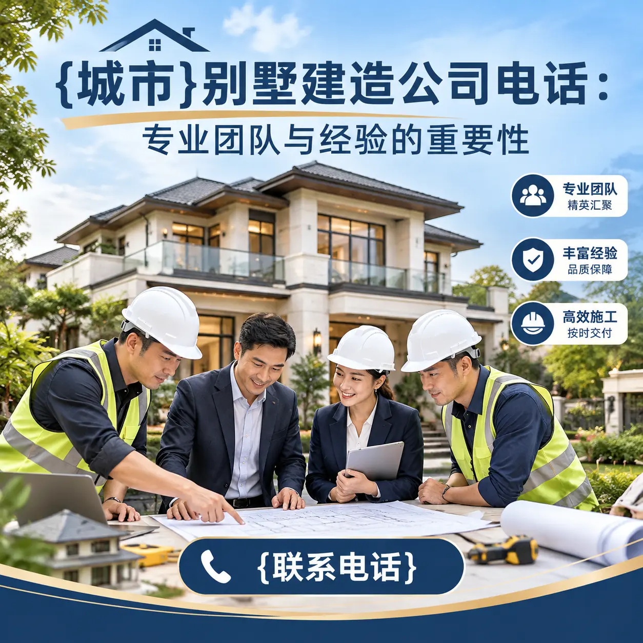 罗甸别墅建造公司电话:专业团队与经验的重要性
