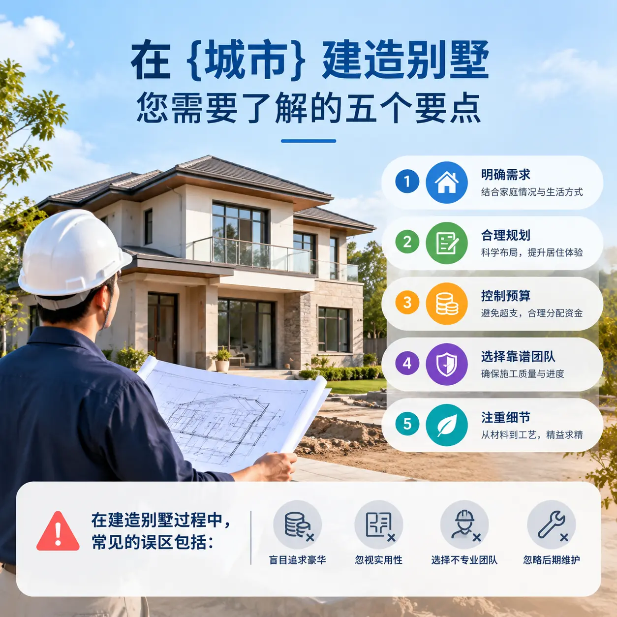 在 罗甸 建造别墅，您需要了解的五个要点