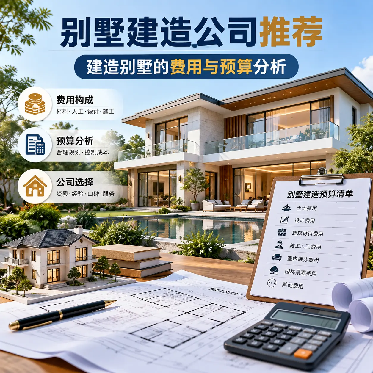 别墅建造公司推荐: 罗甸 建造别墅的费用与预算分析