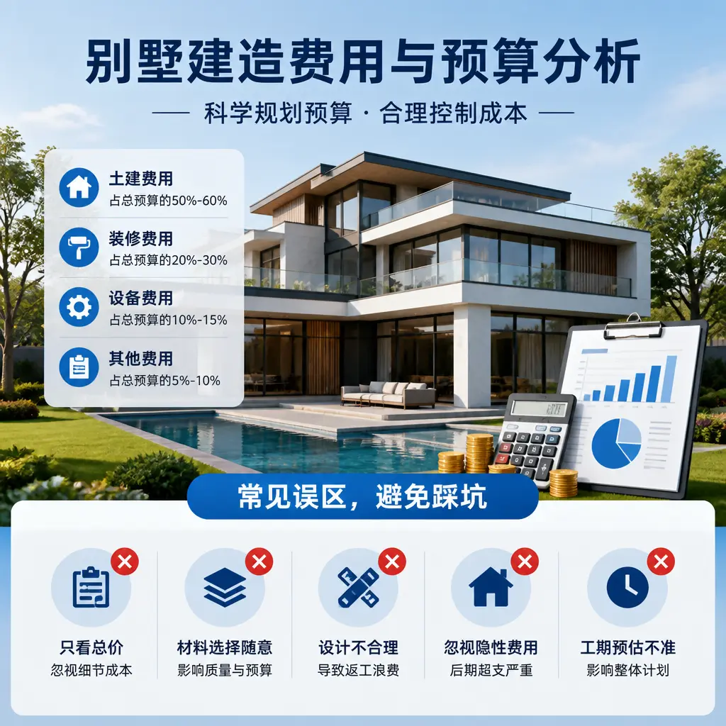 别墅建造公司推荐: 罗甸 建造别墅的费用与预算分析