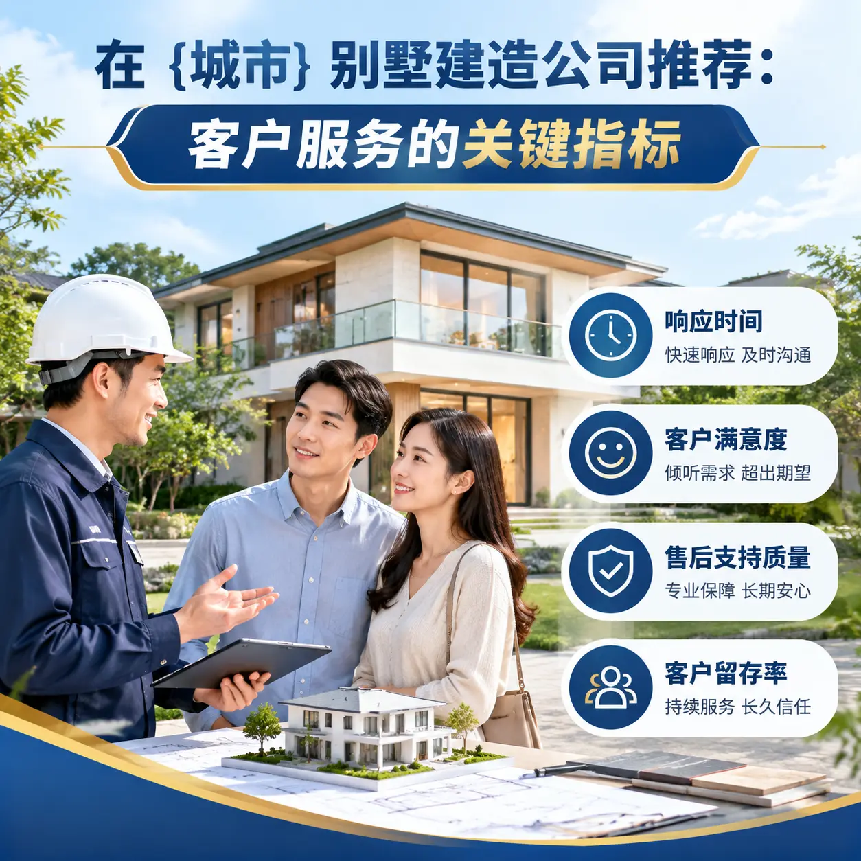 在 罗甸 别墅建造公司推荐：客户服务的关键指标