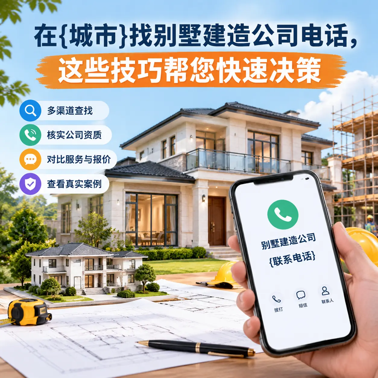 在罗甸找别墅建造公司电话,这些技巧帮您快速决策