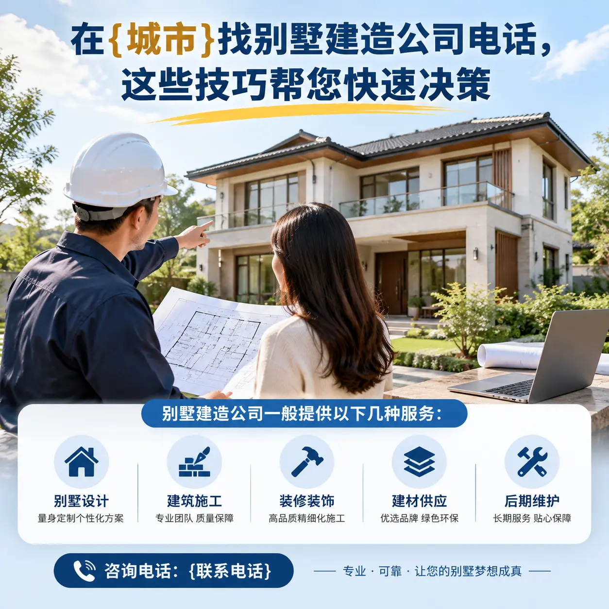 在罗甸找别墅建造公司电话,这些技巧帮您快速决策