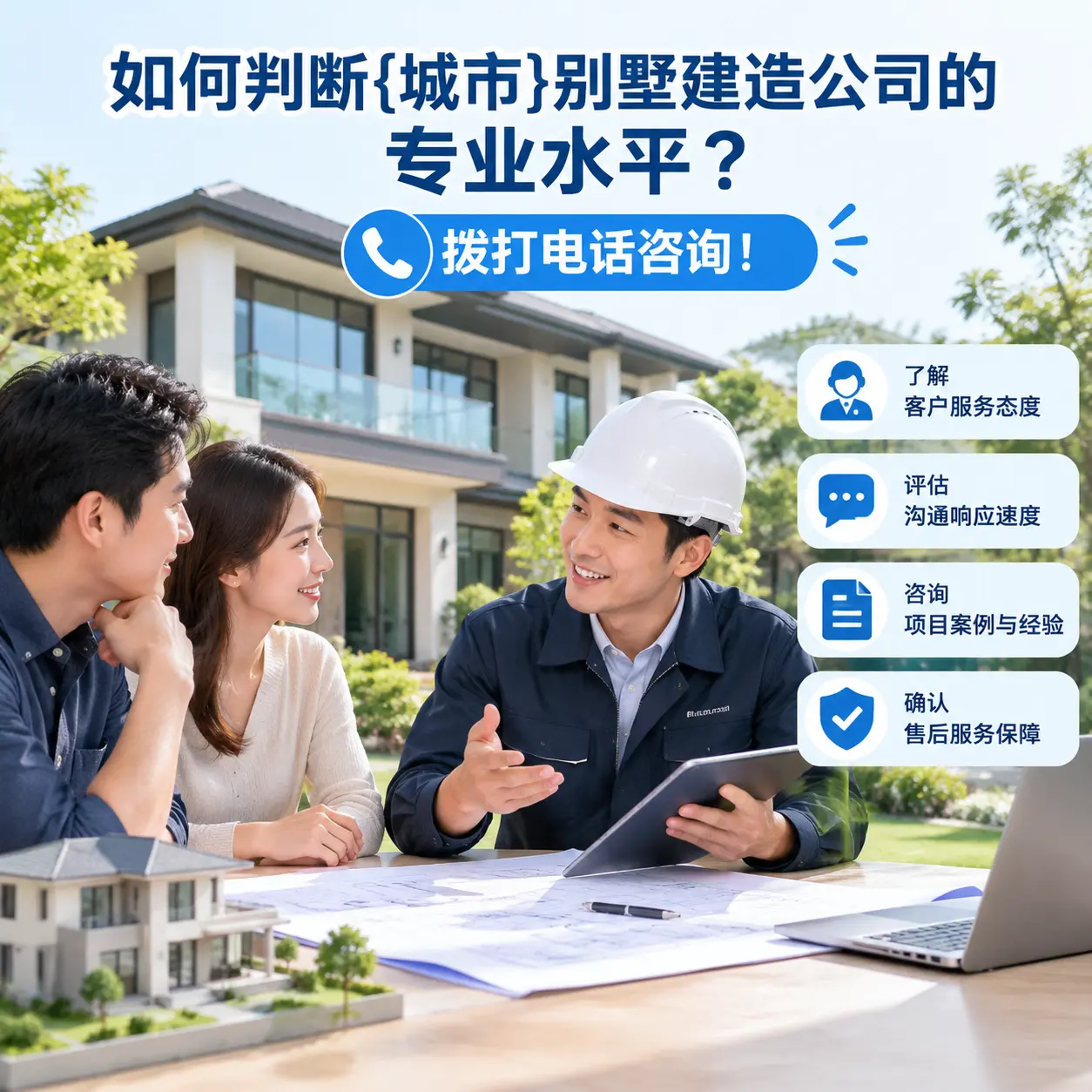 如何判断罗甸别墅建造公司的专业水平？拨打电话咨询！